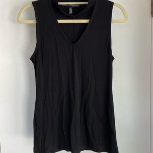 WHBM Black Stretchy Tank